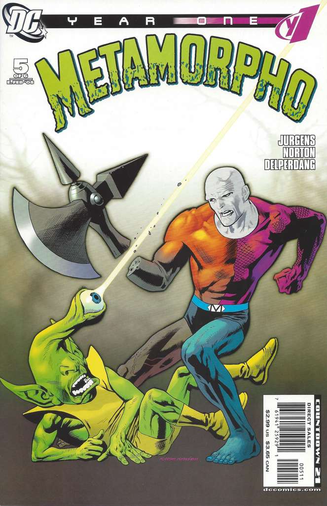 Metamorpho: Year One #5