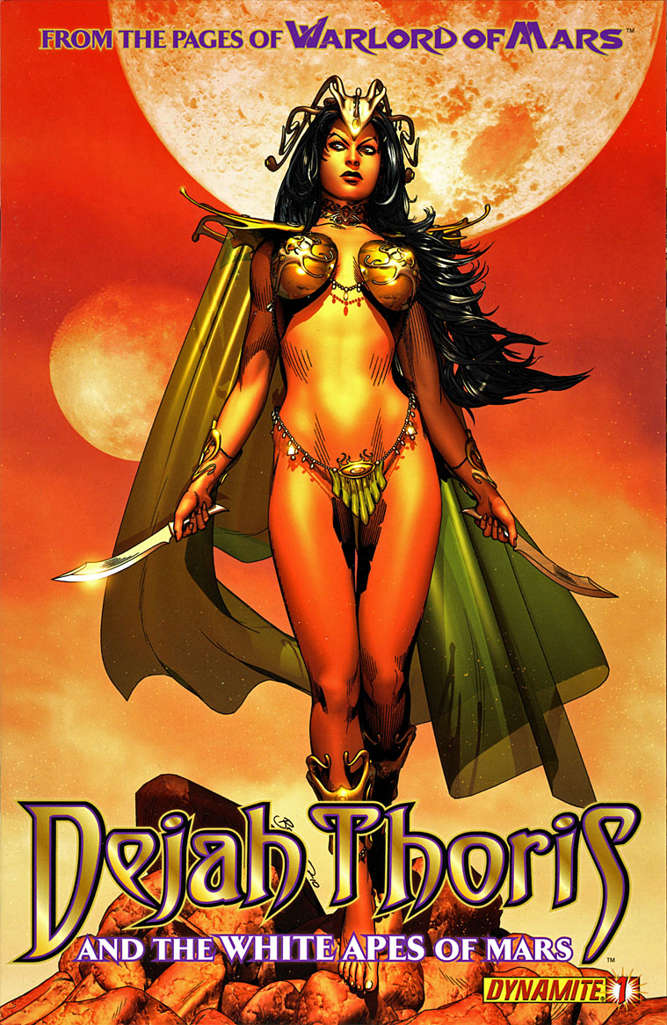 Dejah Thoris and The White Apes of Mars