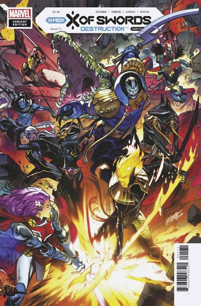 X of Swords: Destruction #1 Variation F