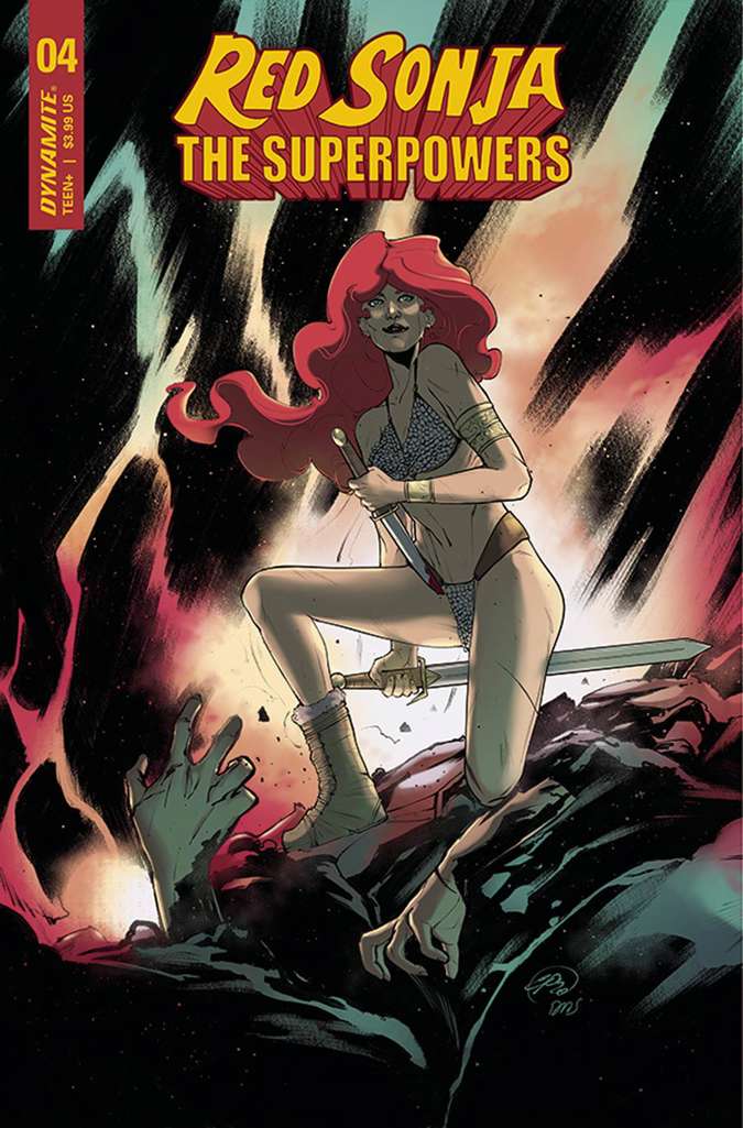 Red Sonja: The Superpowers #4 Variation F