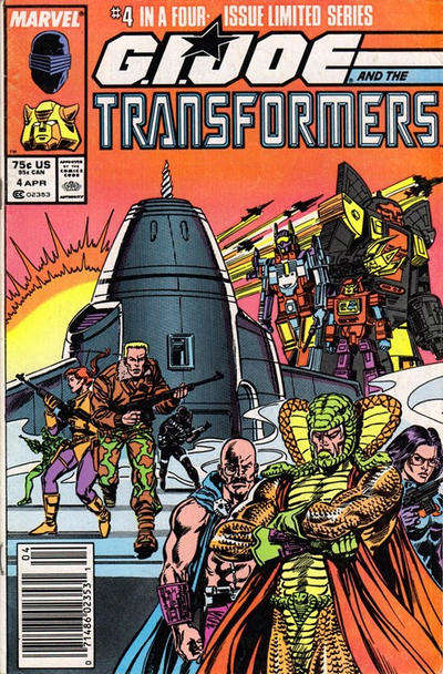 G.I. Joe and the Transformers #4 Newsstand Edition