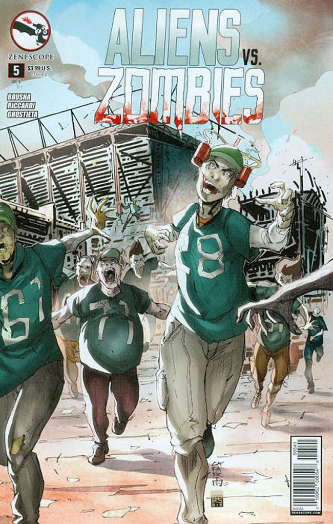 Aliens Vs. Zombies #5 Variation D