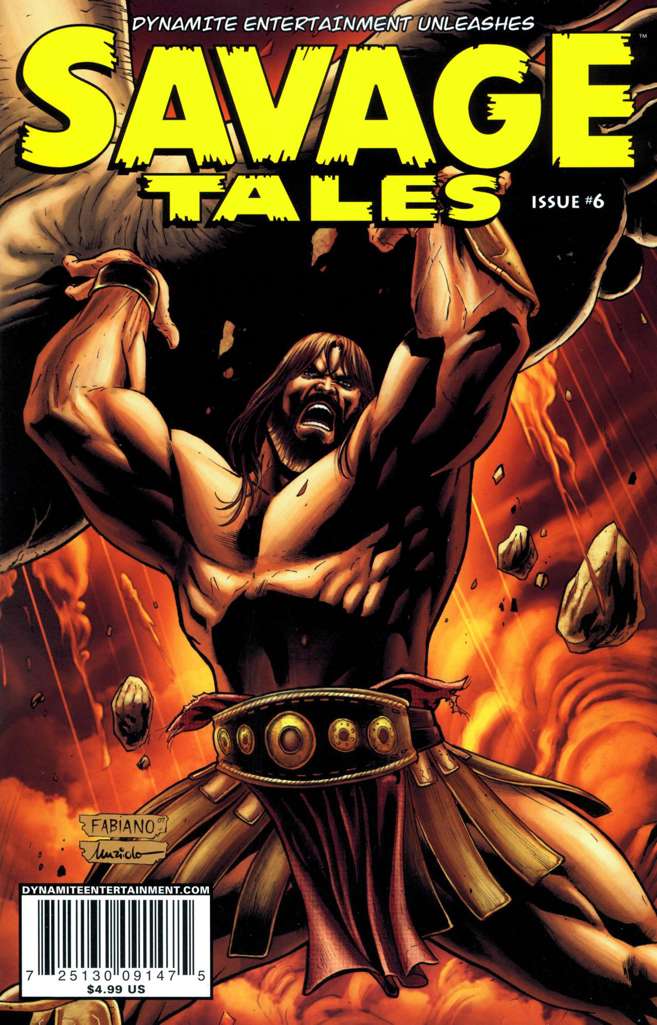 Savage Tales (Dynamite) #6 Variation B