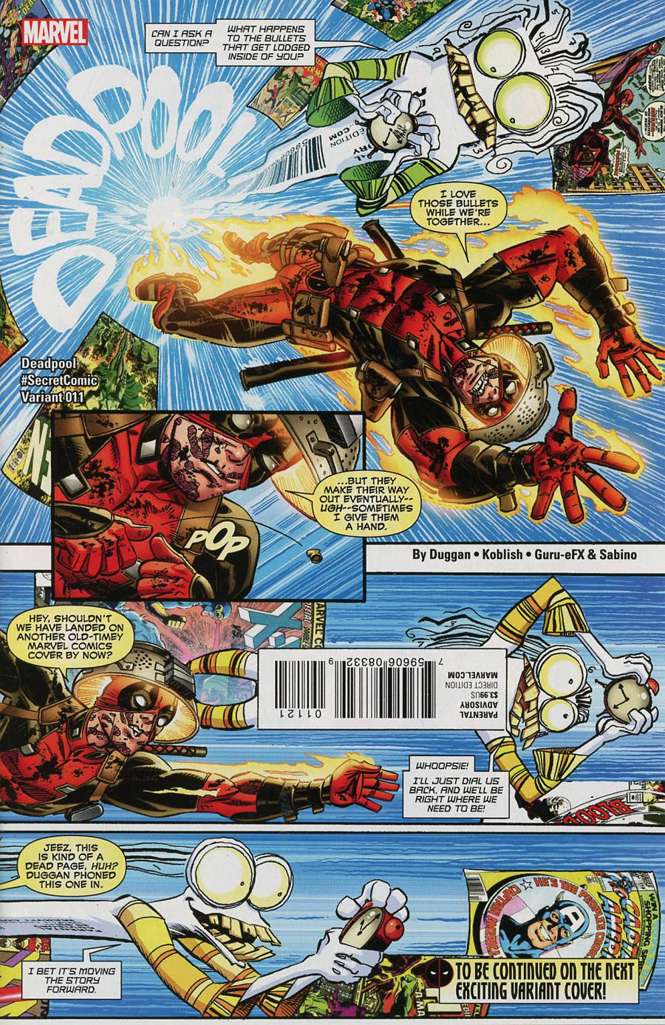 Deadpool (5th Series) #11 Variation A