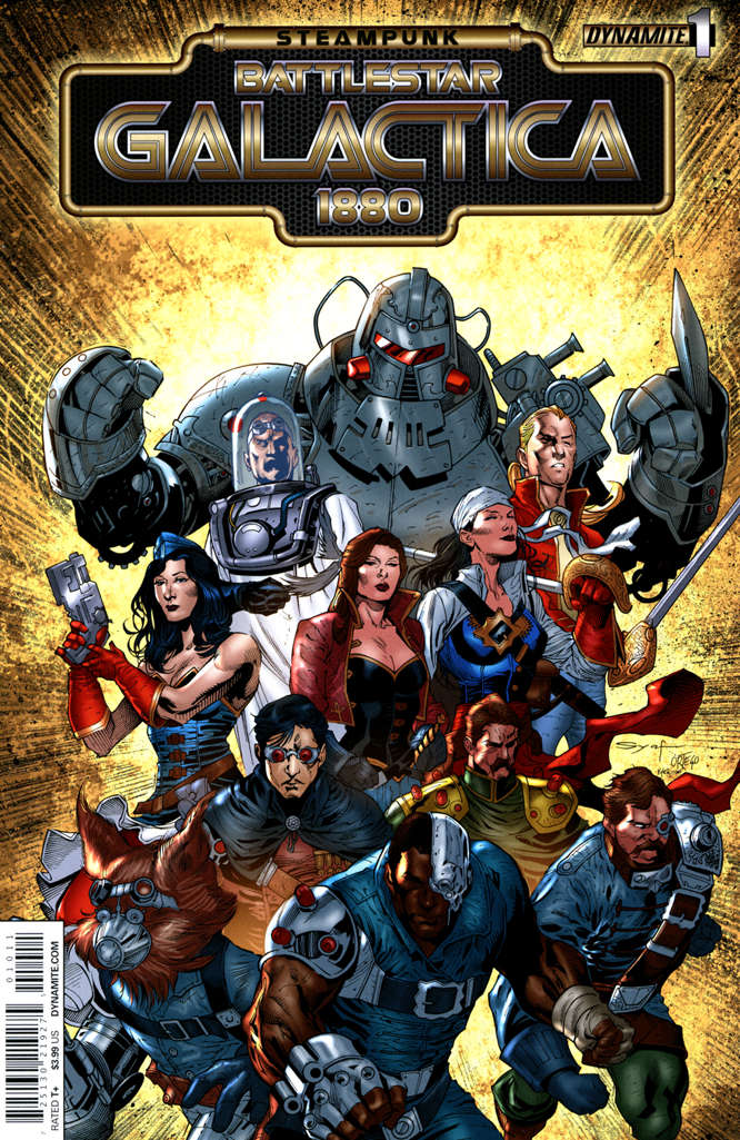 Steampunk Battlestar Galactica: 1880