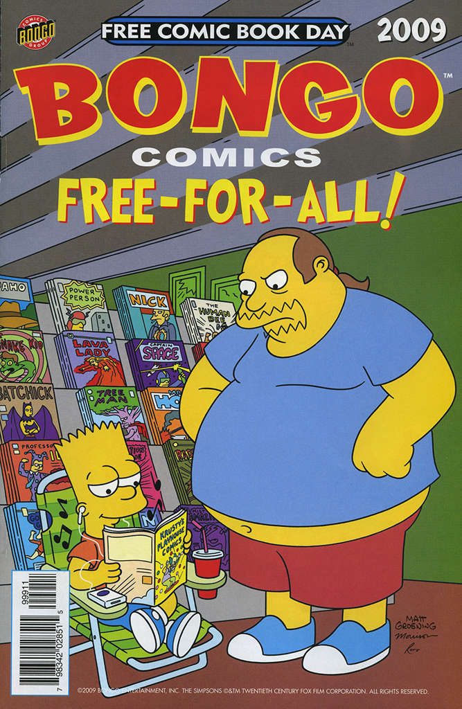 Bongo Comics Free-For-All! Free Comic Book Day #2009
