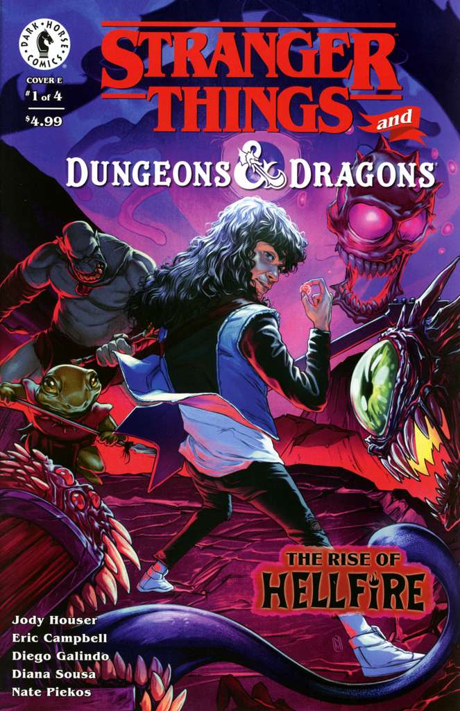 Stranger Things and Dungeons & Dragons: The Rise of Hellfire #1 Variation E