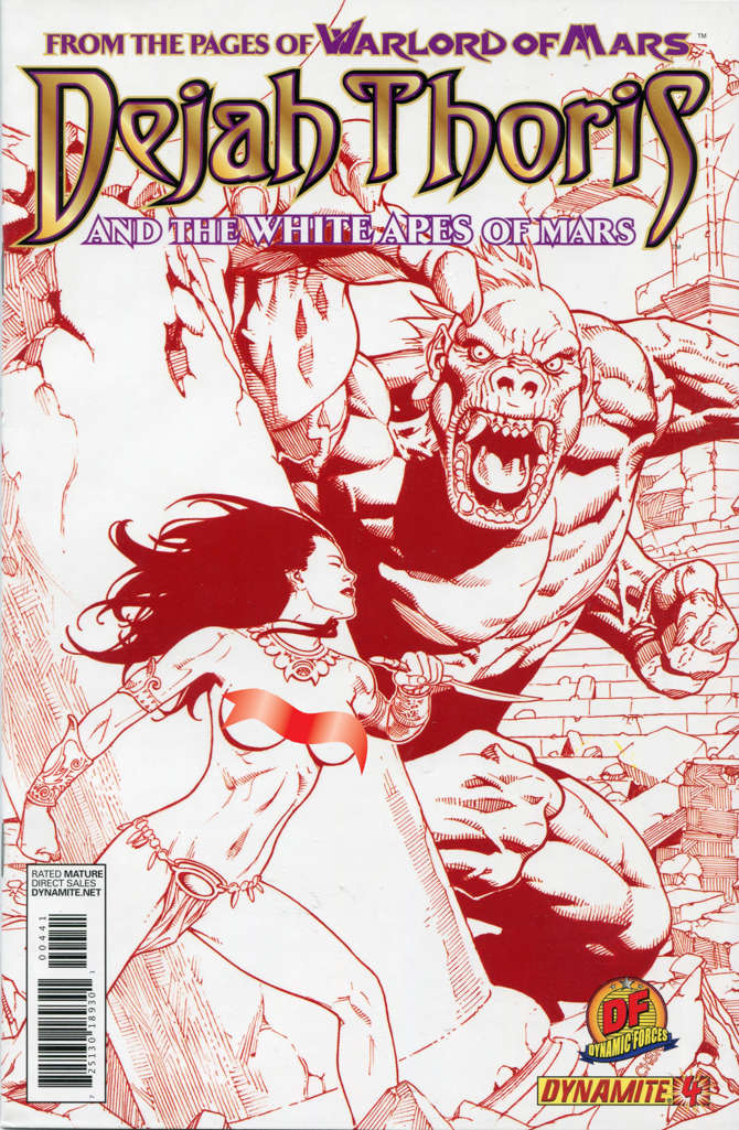 Dejah Thoris and The White Apes of Mars #4 Variation E