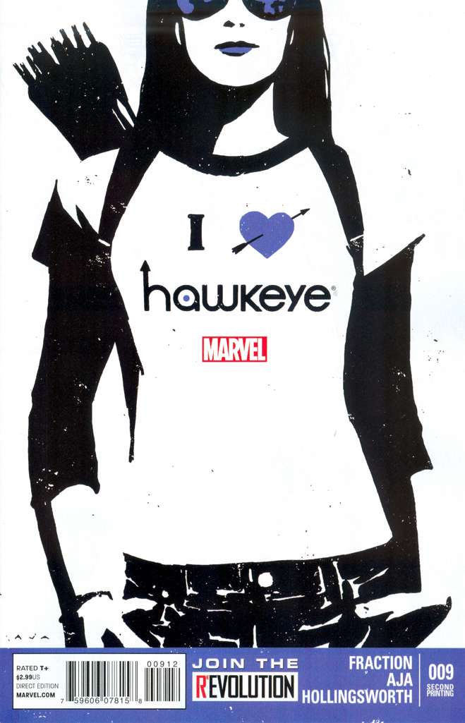 Hawkeye (4th Series) #9  - 2nd printing