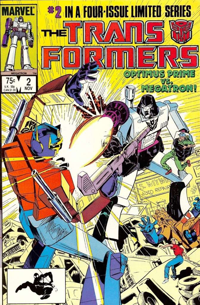 The Transformers #2  - 2nd printing