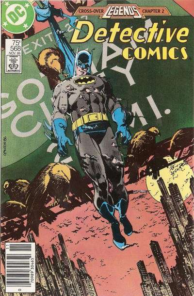 Detective Comics #568 Newsstand Edition