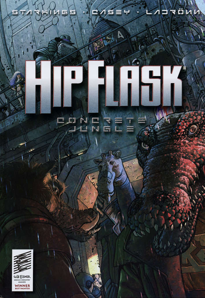 Hip Flask: Concrete Jungle