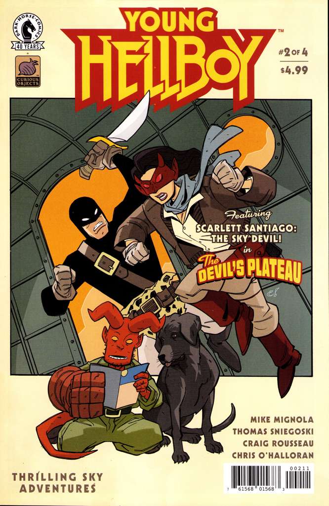 Young Hellboy: Thrilling Sky Adventures #2 Variation A