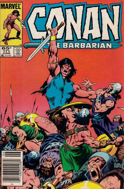 Conan the Barbarian #171 Newsstand Edition