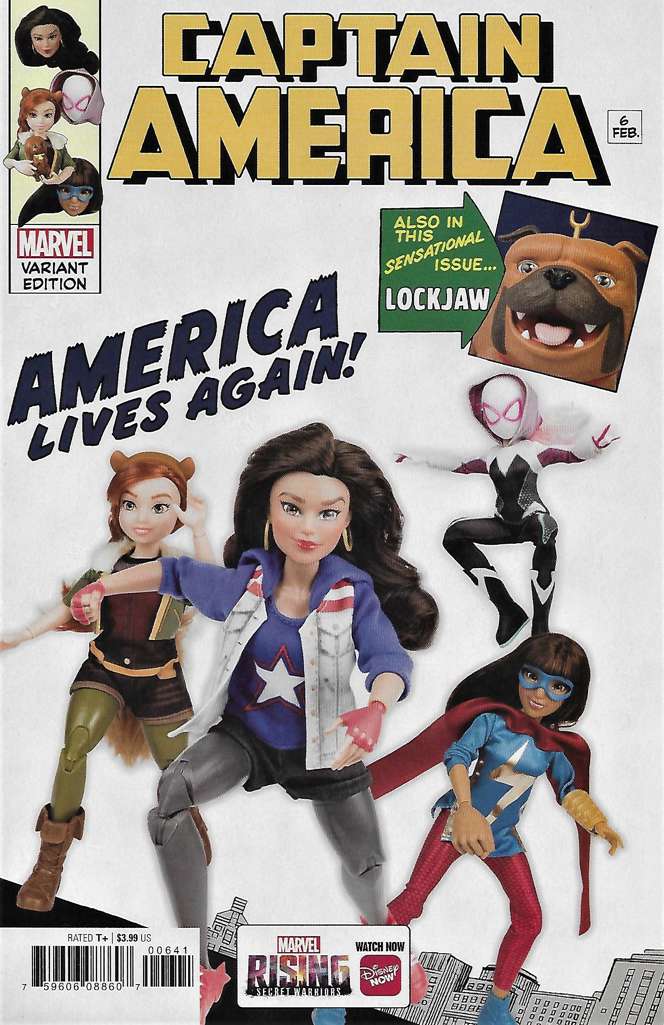 Captain America (9th Series) #6 Variation C