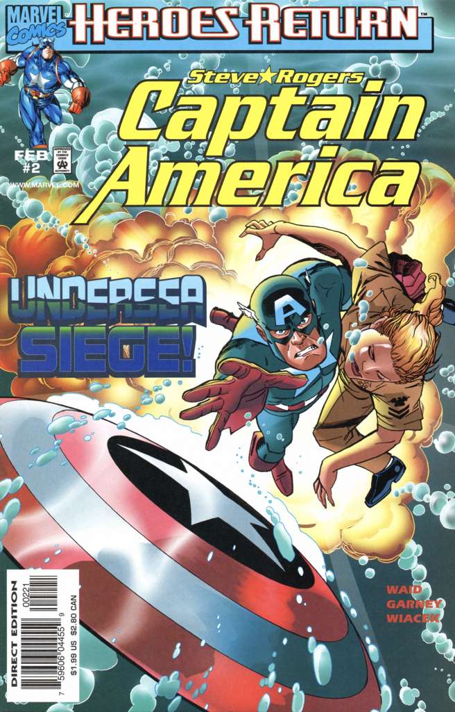 Captain America (3rd Series) #2 Variation A