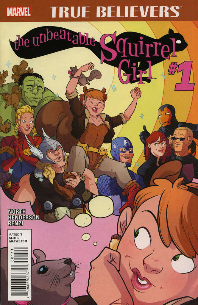 The Unbeatable Squirrel Girl #1  - 4th printing