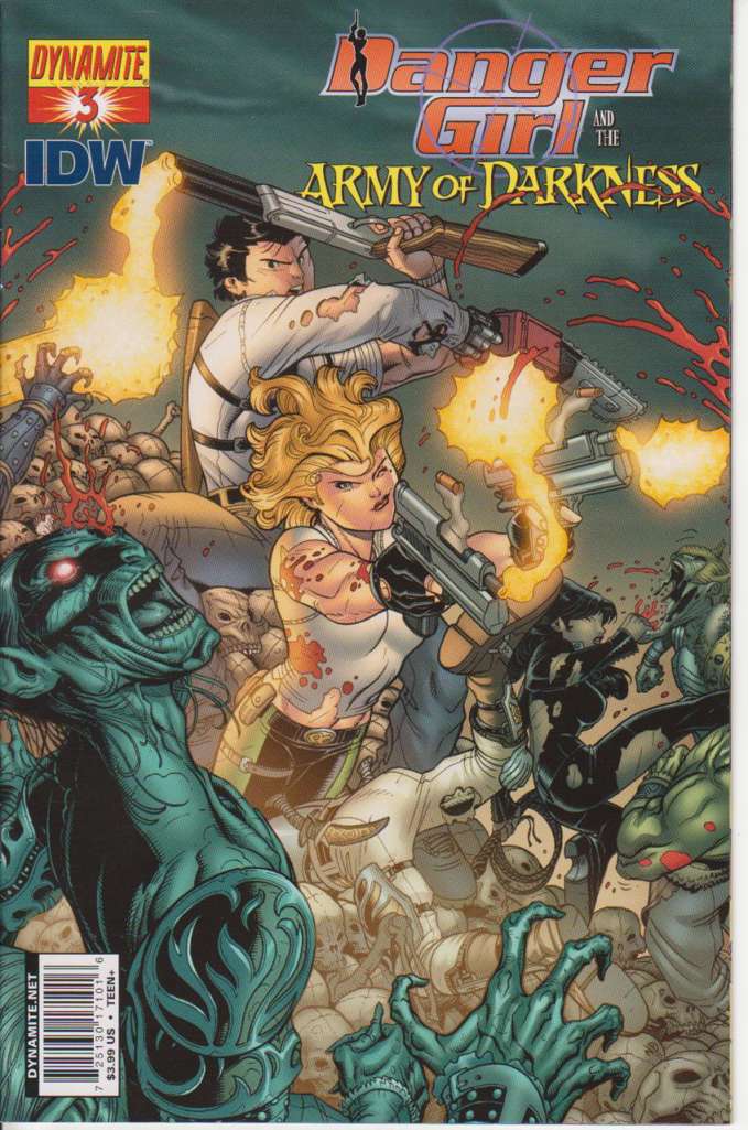 Danger Girl and the Army of Darkness #3 Variation B