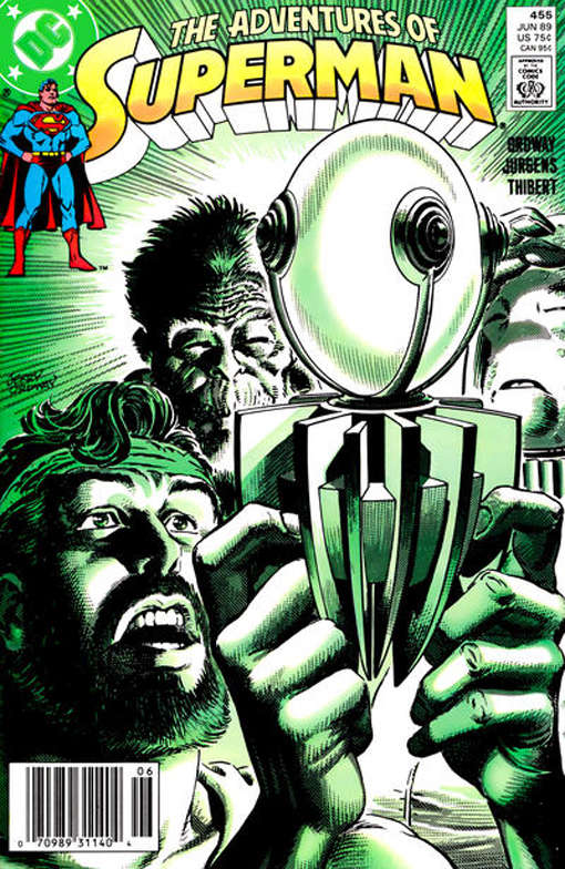 Adventures of Superman #455 Newsstand Edition