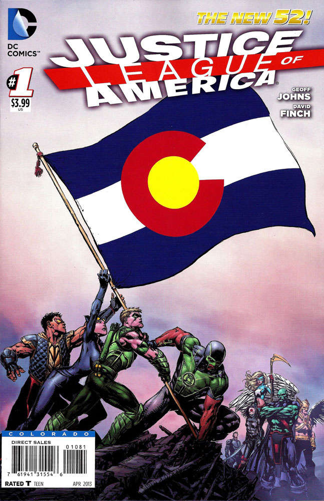 Justice League of America (3rd Series) #1 Variation K