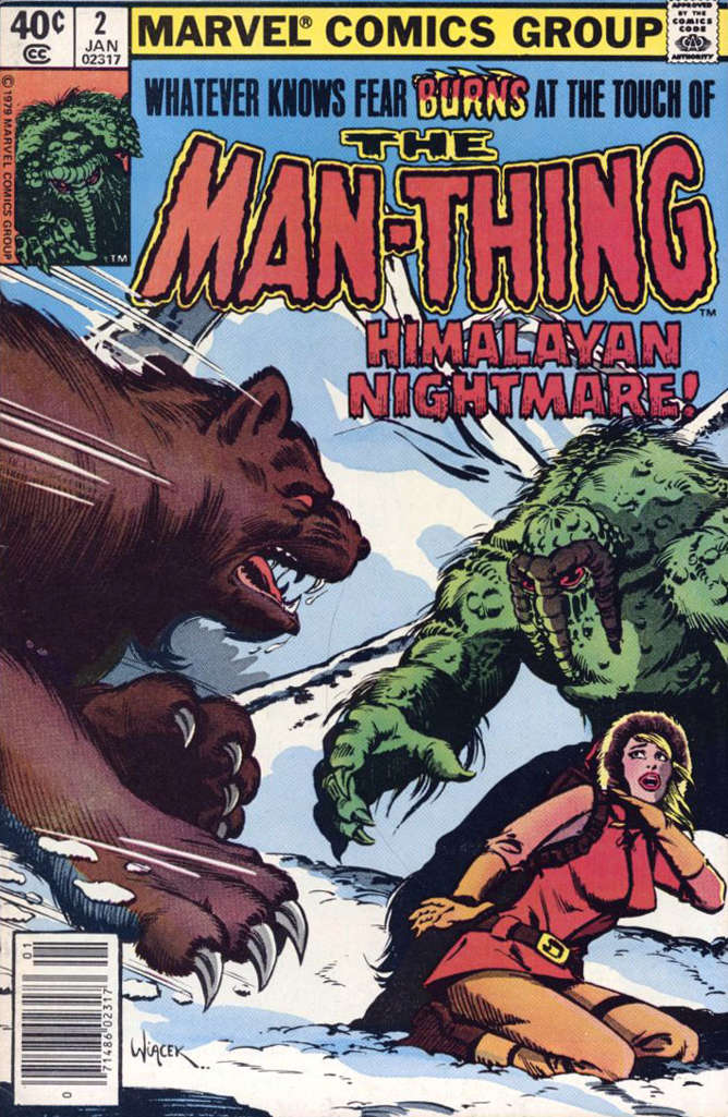 Man-Thing (2nd Series) #2 Newsstand Edition