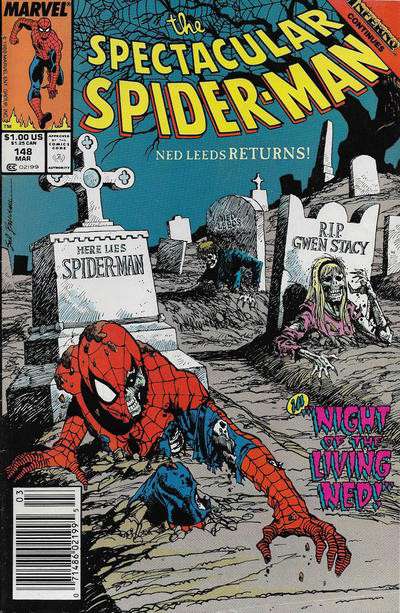 The Spectacular Spider-Man #148 Newsstand Edition
