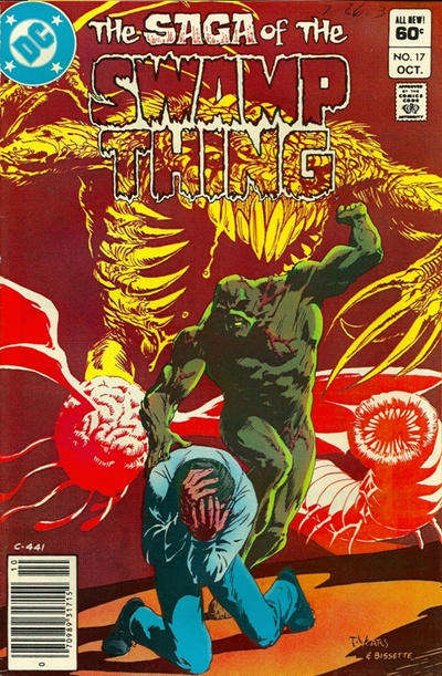 The Saga of the Swamp Thing #17 Newsstand Edition
