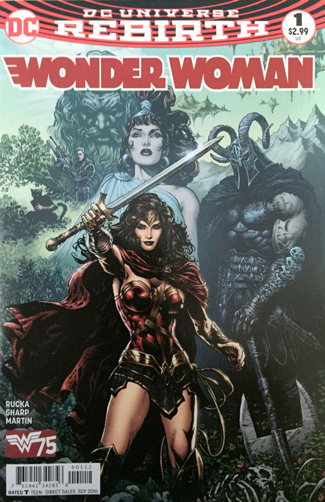 Wonder Woman (5th Series) #1  - 2nd printing