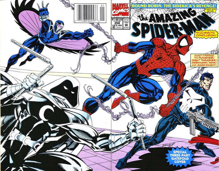 The Amazing Spider-Man #358 Newsstand Edition