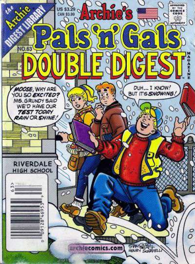 Archie’s Pals ‘n’ Gals Double Digest #63 Newsstand Edition