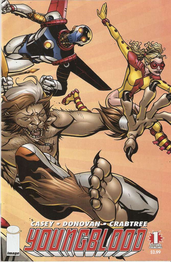 Youngblood (Vol. 4) #1  - 2nd printing