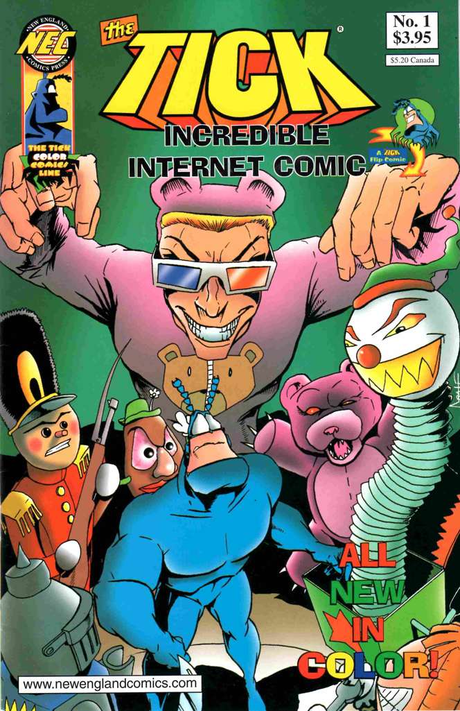 The Tick Incredible Internet Comic