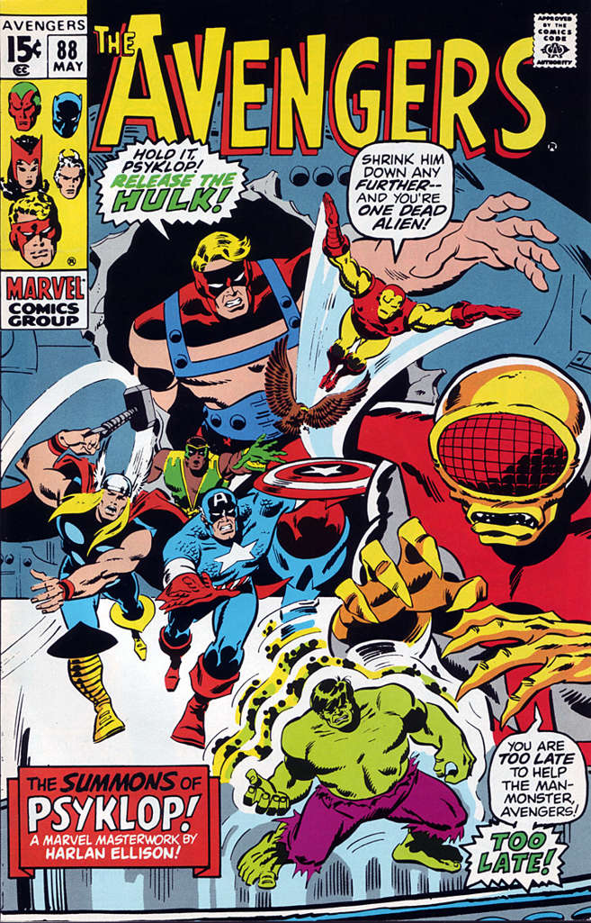 The Avengers #88  - 2nd printing