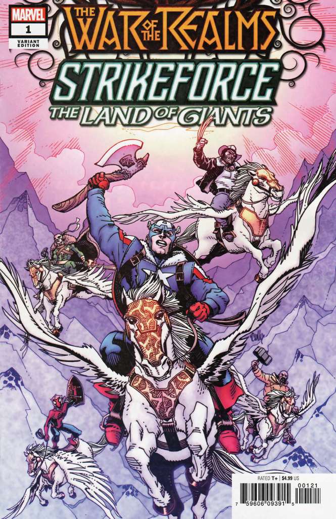 War of the Realms Strikeforce: The Land of Giants #1 Variation A