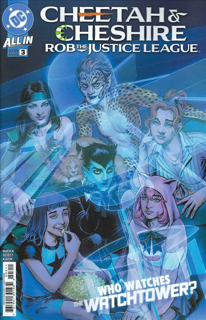 Cheetah & Cheshire Rob the Justice League #3 Variation A
