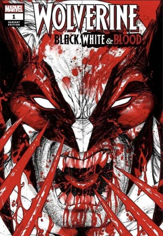 Wolverine: Black, White & Blood #1 Variation H