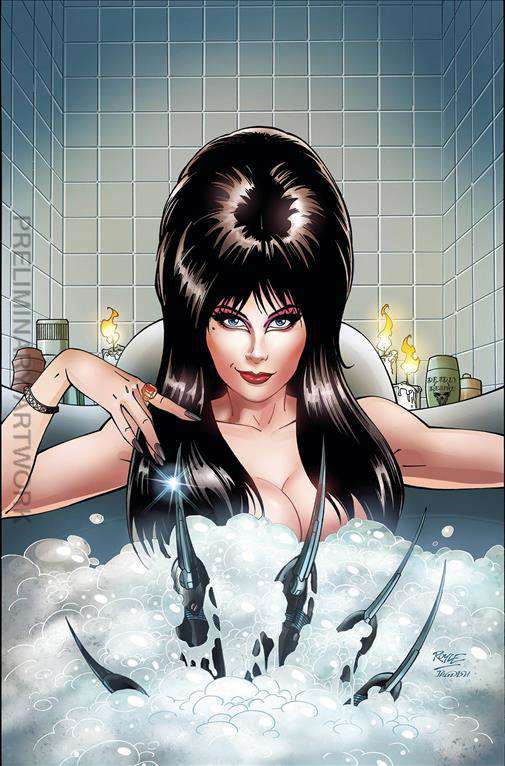 Elvira in Horrorland #4 Variation J
