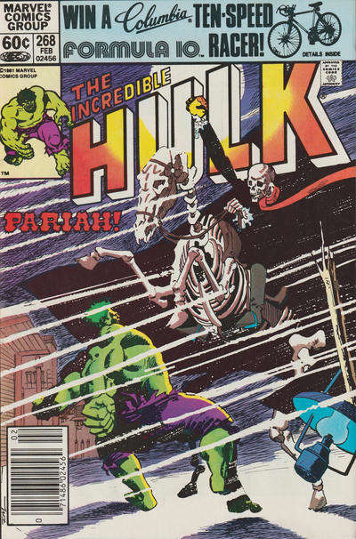 The Incredible Hulk #268 Newsstand Edition