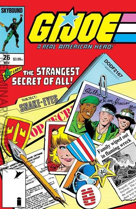 G.I. Joe, a Real American Hero #26 Variation C