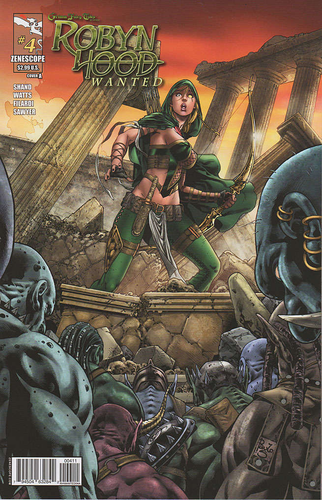 Grimm Fairy Tales presents Robyn Hood: Wanted #4 Variation A