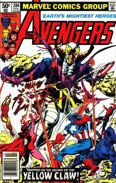 The Avengers #204 Newsstand Edition