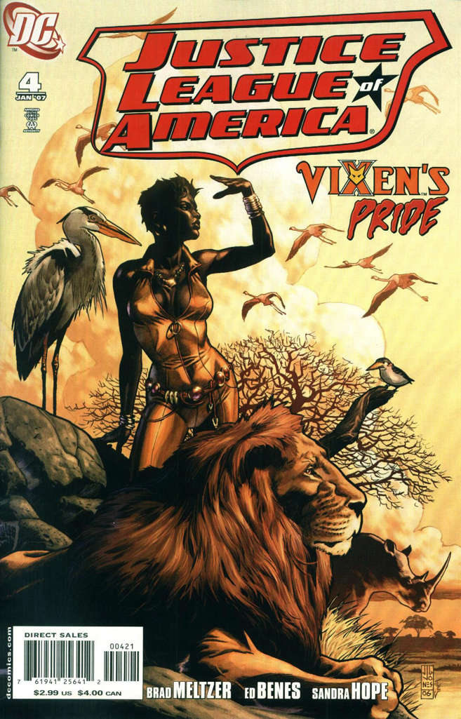 Justice League of America (2nd Series) #4 Variation A