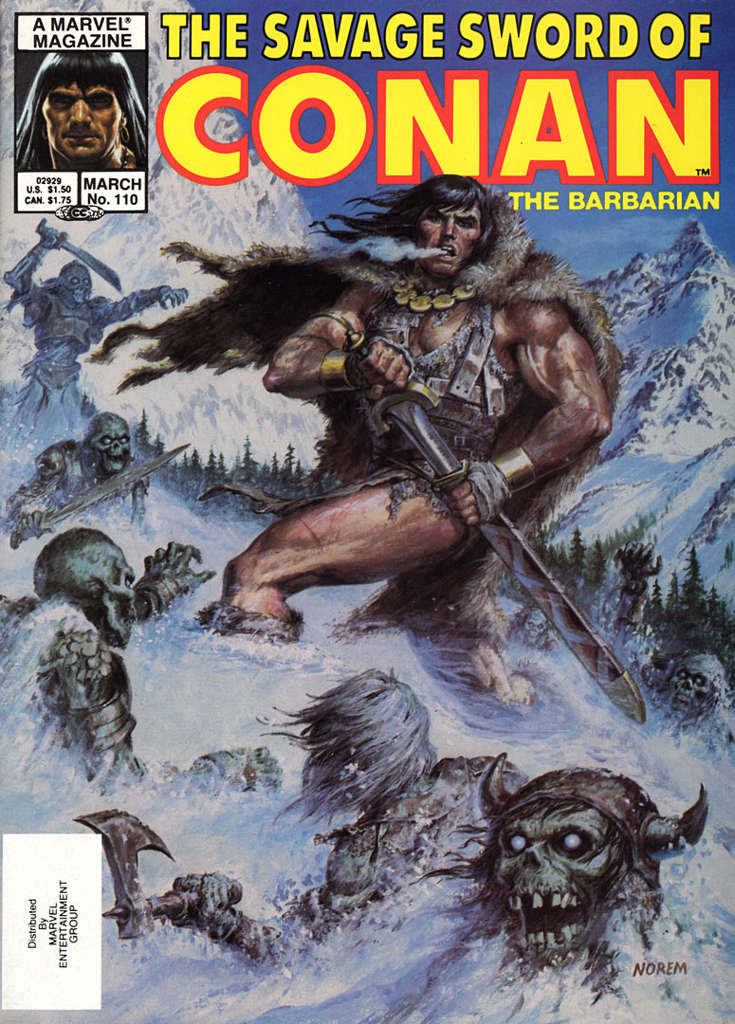 Savage Sword of Conan #110