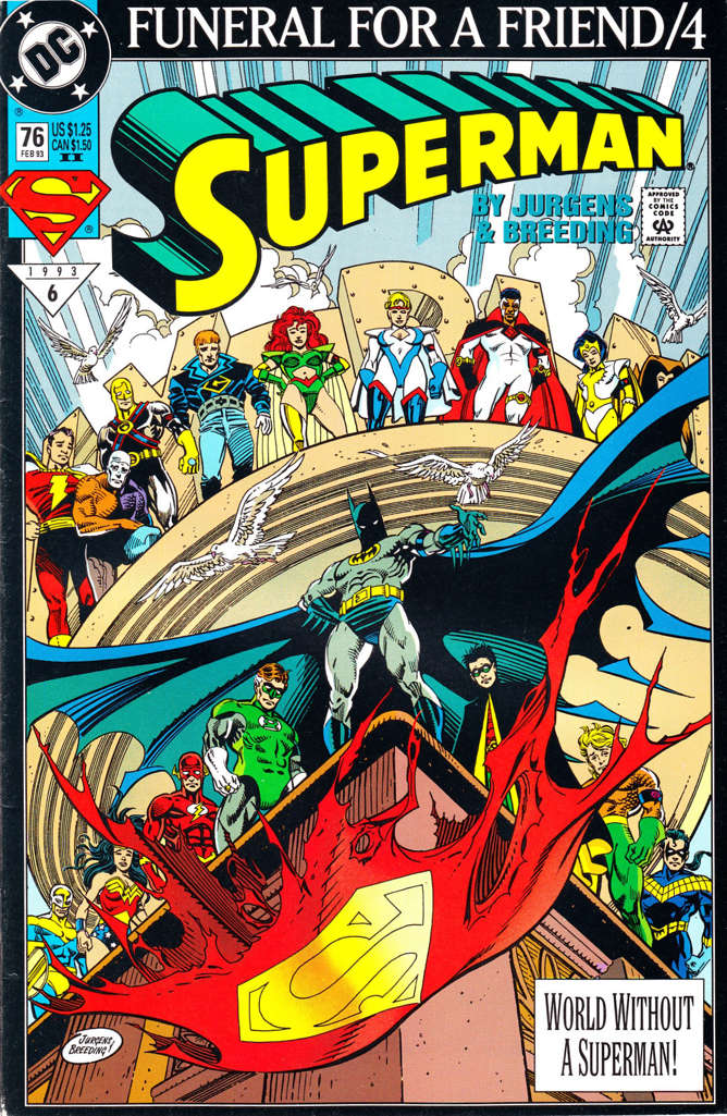Superman (2nd Series) #76  - 2nd printing