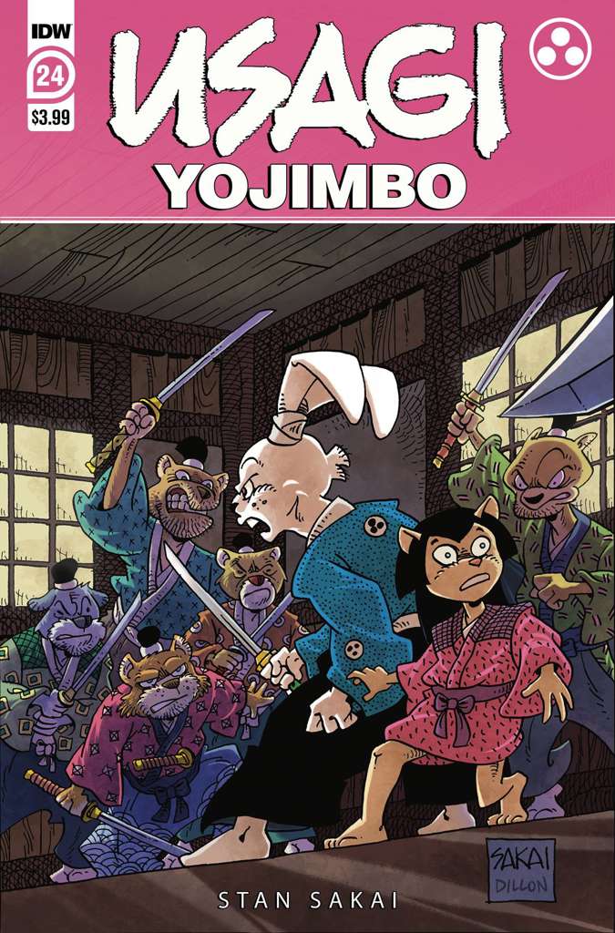 Usagi Yojimbo (IDW) #24 Variation A