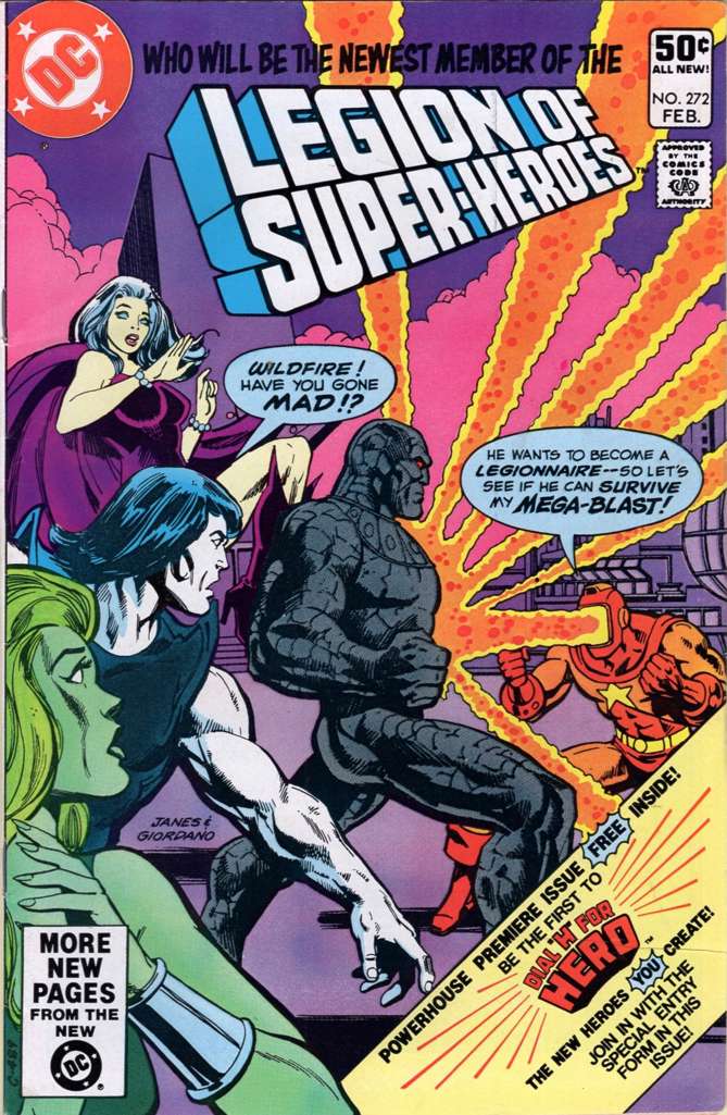 The Legion of Super-Heroes (2nd Series) #272