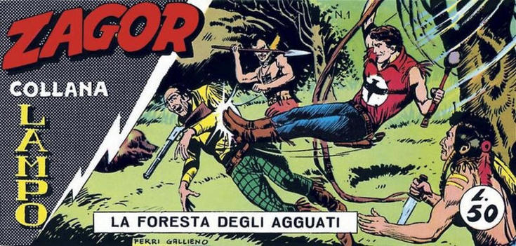 Zagor Collana Lampo