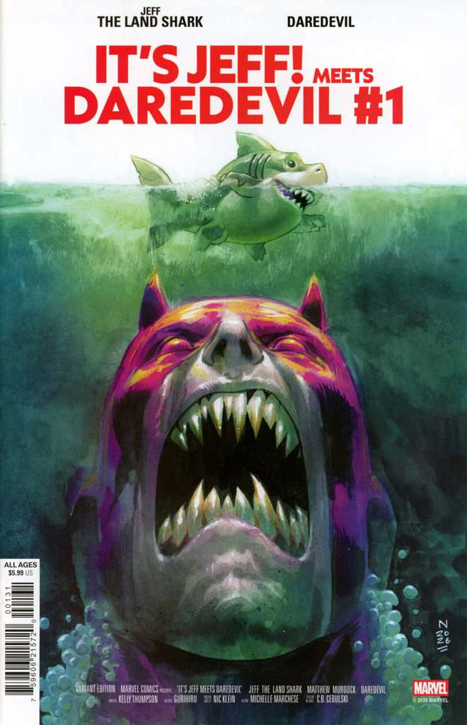 It’s Jeff Meets Daredevil #1 Variation B