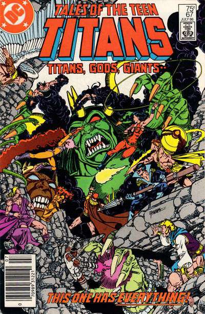 Tales of the Teen Titans #67 Newsstand Edition