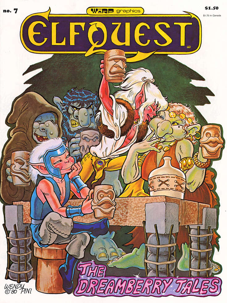 Elfquest #7  - 2nd printing